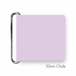 Chafe, 2" (50mm)  with PVC SS Loop Printed Printed Lilac Pink