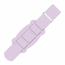 Strap Kit, Printed Lilac Pink