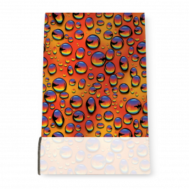 Stretch Fabric, Orange Drops