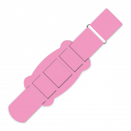 Strap Kit, Printed Pink Baby