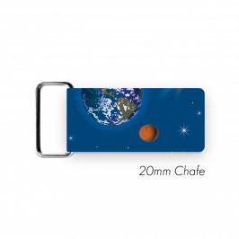 Chafe, 3/4" (20mm)  with PVC SS Loop Printed Planets Blue