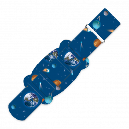 Strap Kit, Printed Planets Blue