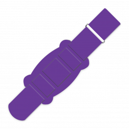 Strap Kit, Printed Purple