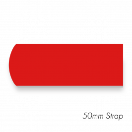 Strap, 2" x 20" (50 x 500mm) Red PVC x1