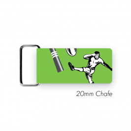 Chafe, 3/4" (20mm)  with PVC SS Loop Printed Rugby