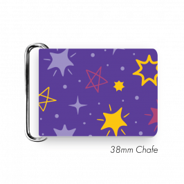 Chafe, 1.5" (38mm) with PVC SS Loop Printed Stars
