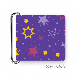Chafe, 2" (50mm)  with PVC SS Loop Printed Stars