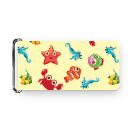 Chafe, Printed Sea Creatures Yellow