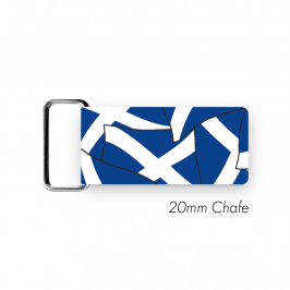 Chafe, 3/4" (20mm)  with PVC SS Loop Printed Scottish Saltir