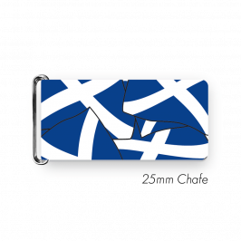 Chafe, 1" (25mm) with PVC SS Loop Printed Scottish Saltire