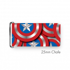 Chafe, 1" (25mm) with PVC SS Loop Printed Shield USA