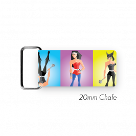 Chafe, 3/4" (20mm)  with PVC SS Loop Printed Superheroes Womem