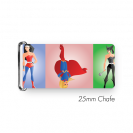 Chafe, 1" (25mm) with PVC SS Loop Printed Superheroes Women