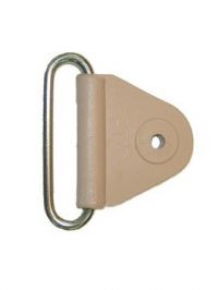 Chafe, 2" (50mm) Beige Plastic with SS Loop x1
