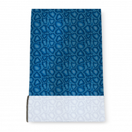 Stretch Fabric, Snakeskin Blue