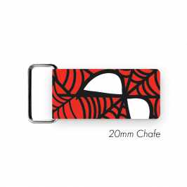 Chafe, 3/4" (20mm)  with PVC SS Loop Printed Spidey