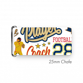 Chafe, 1" (25mm) with PVC SS Loop Printed Sports Plaques