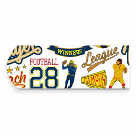 Strap, Printed Sports Plaques