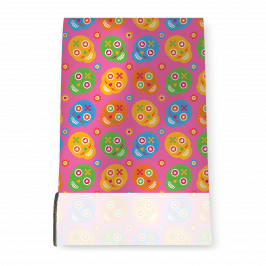 Stretch Fabric, Sugar Skulls Pink