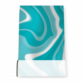 Stretch Fabric, Swirl Turquoise
