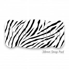 Pad L to fit 38mm Strap Printed Zebra