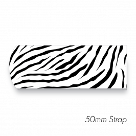 Strap 2" x 20" (50 x 500mm)  Printed Zebra