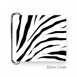 Chafe, 2" (50mm)  with PVC SS Loop Printed Zebra