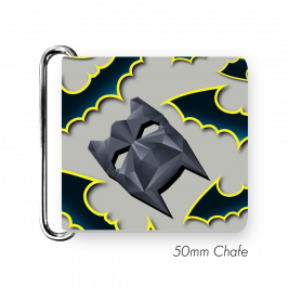 Chafe, 2" (50mm)  with PVC SS Loop Printed The Masked Hero