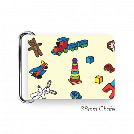 Chafe, 1.5" (38mm) with PVC SS Loop Printed Toys