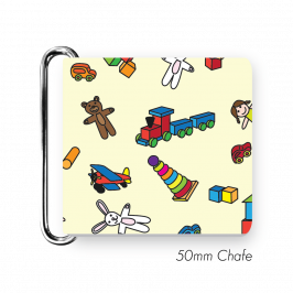 Chafe, 2" (50mm)  with PVC SS Loop Printed Toys