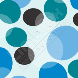 Transfer Paper, Bubbles Blue, 0.8x10m Roll