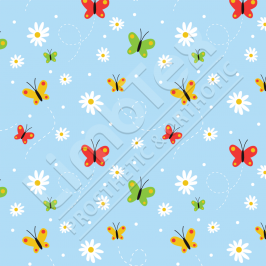 Transfer Paper, Butterflies Small, 0.8x10m Roll