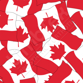 Transfer Paper, Canadian Flag, 0.8x10m Roll