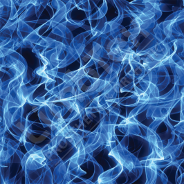 Transfer Paper, Flames Blue, 0.8x10m Roll