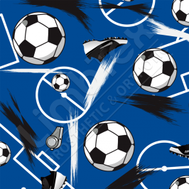 Transfer Paper, Football Blue, 0.8x10m Roll