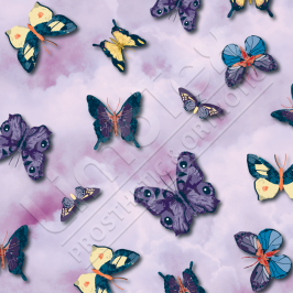 Transfer Paper, Spring Butterflies Lilac, 0.8x10m Roll
