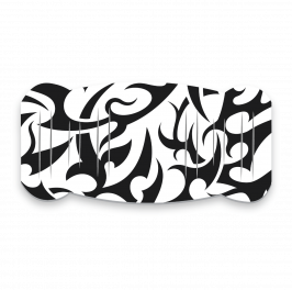 Pad, Printed Tattoo Tribal Black