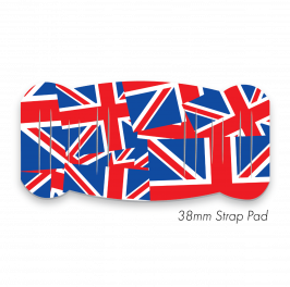 Pad L to fit 38mm Strap Printed Union Jack