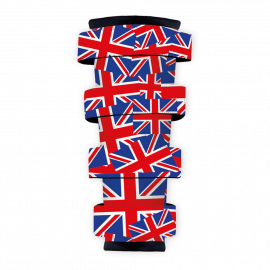 Polyester Fabric (Fire Retardant), Union Jack, 1x1.4m