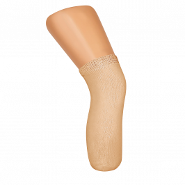 Caucasian Trans-Tibial / BK Terry Knit Sock with 19mm Distal Hole 